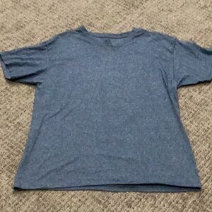 Large men V-neck t-shirt